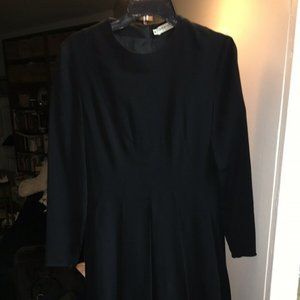 Giorgio Armani Le Collezioni Pleated Dress Pockets